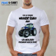 Tee-Shirt personnalisé "Tous les ...agriculteurs" Plusieurs modèles de tracteurs