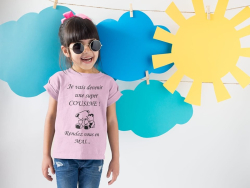 T-shirts Enfant Personnalisé "Je vais bientôt devenir une super cousine !