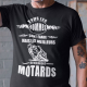 Tee shirt personnalisé "Tous les hommes sont égaux mais les meilleurs deviennent motards"