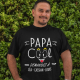 Tee shirt personnalisé "Je suis un papa qui déchireee ! Demandez à ...."